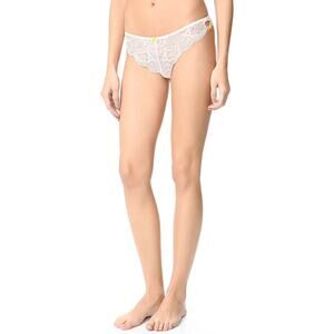 Heidi Klum Women's Cafe Creme Cle D'Amour Large Thong NEW